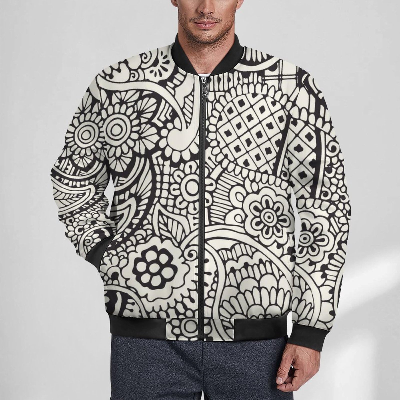 キャリー　アウター　ペイズリー柄 キャリー アウター ペイズリー柄